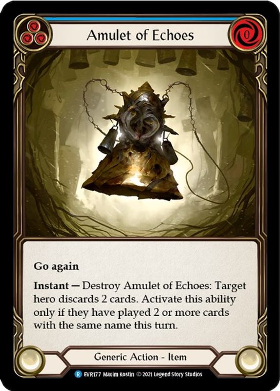 Amulet of Echoes - EVR177 - Rare