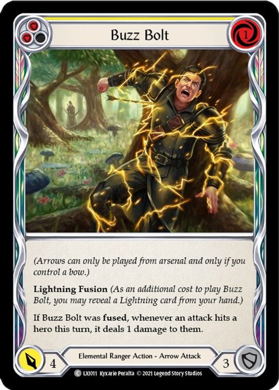 Buzz Bolt (Yellow) - LXI011 - Common