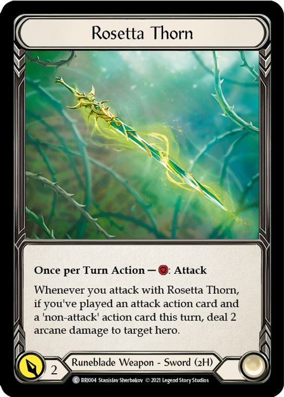 Rosetta Thorn - BRI004 - Common