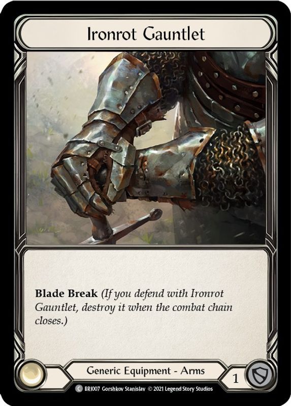 Ironrot Gauntlet - BRI007 - Common