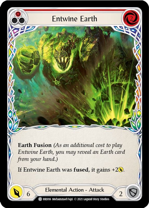 Entwine Earth (Red) - BRI016 - Common