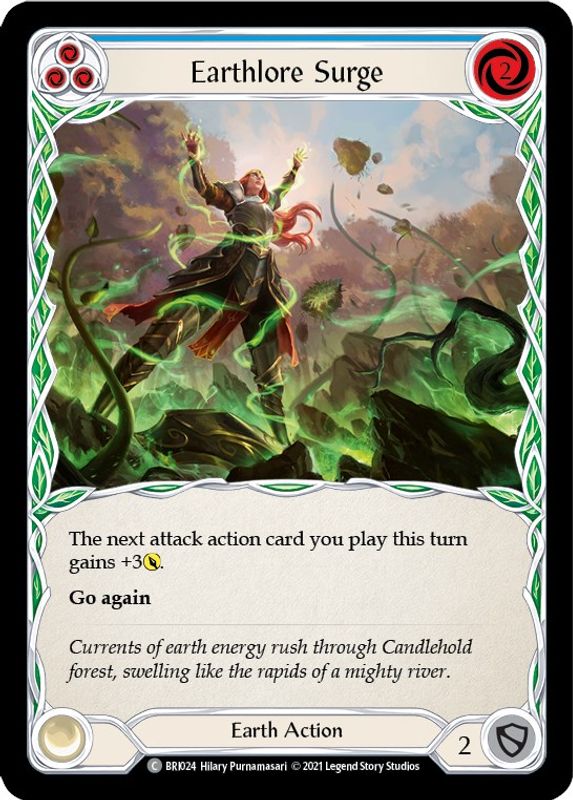 Earthlore Surge (Blue) - BRI024 - Common