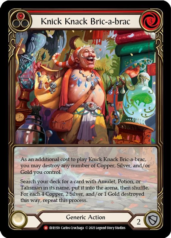 Knick Knack Bric-a-brac (Extended Art) - EVR159 - Majestic