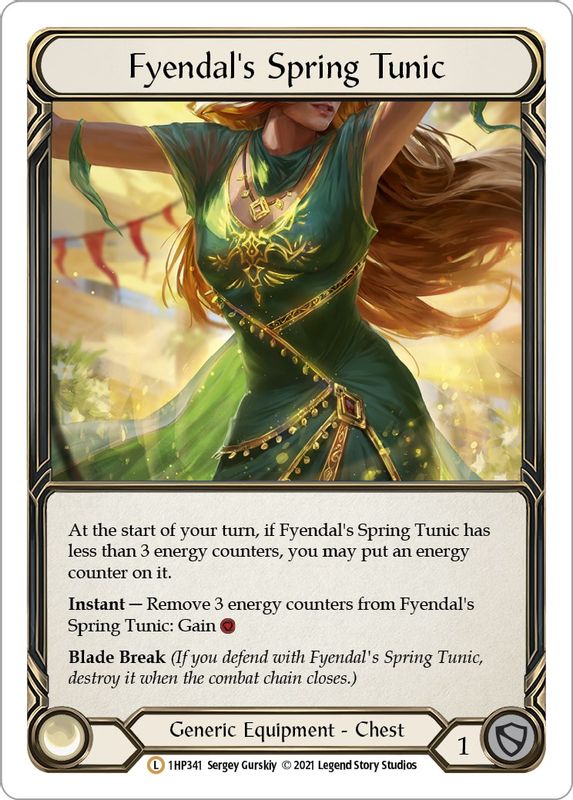 Fyendal's Spring Tunic - 1HP341 - Legendary