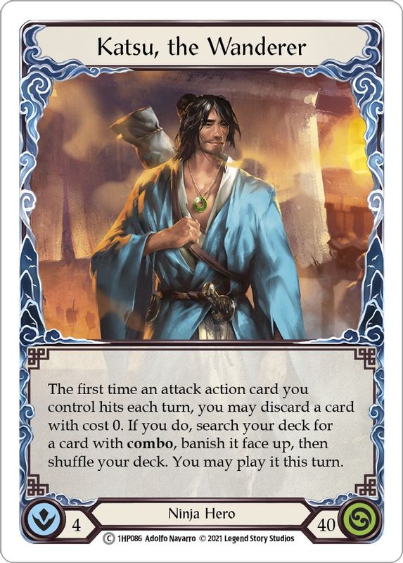 Katsu, the Wanderer - 1HP086 - Common