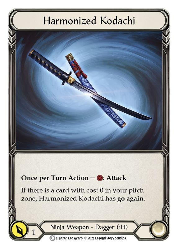 Harmonized Kodachi (1HP092) - 1HP092 - Common