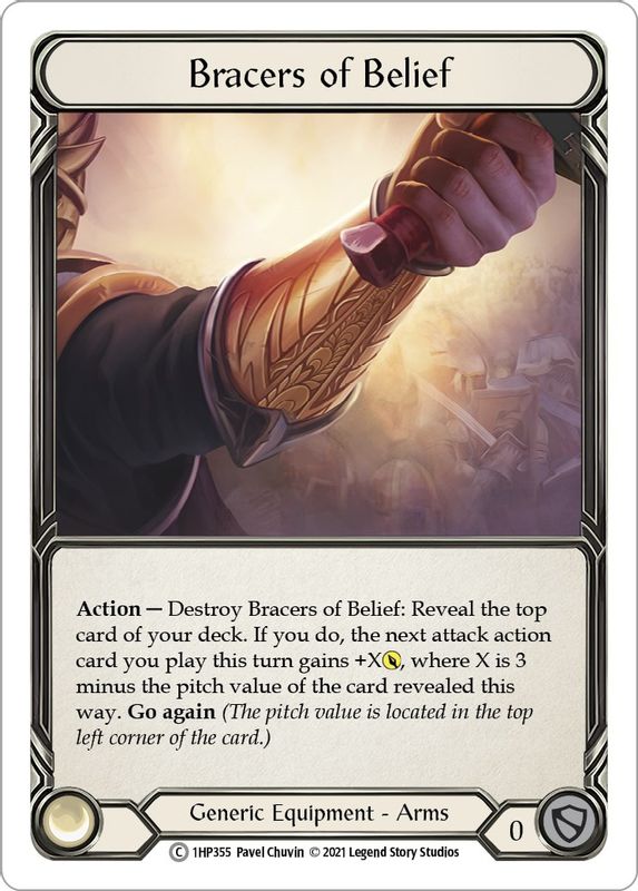 Bracers of Belief - 1HP355 - Common