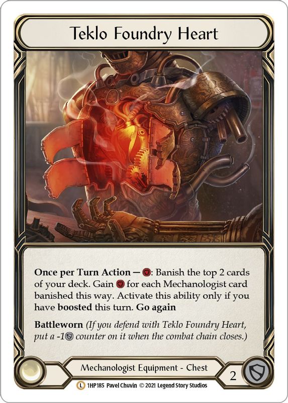 Teklo Foundry Heart - 1HP185 - Legendary