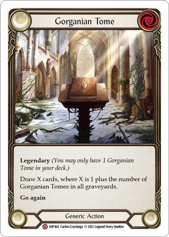Gorganian Tome - 1HP364 - Majestic