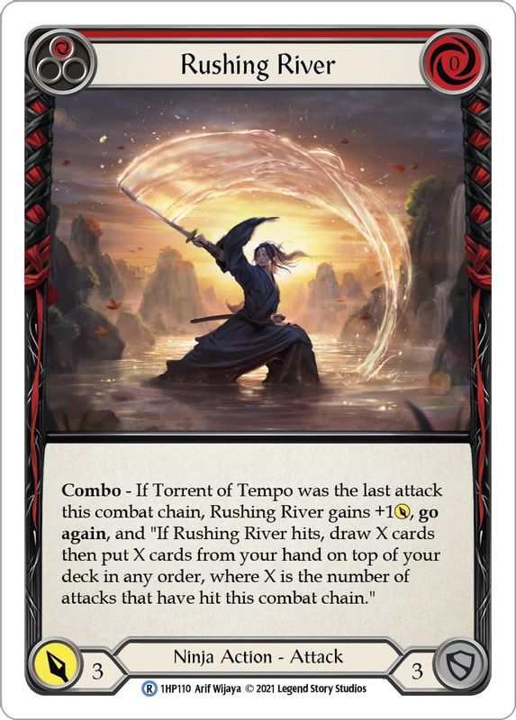Rushing River (Red) - 1HP110 - Rare