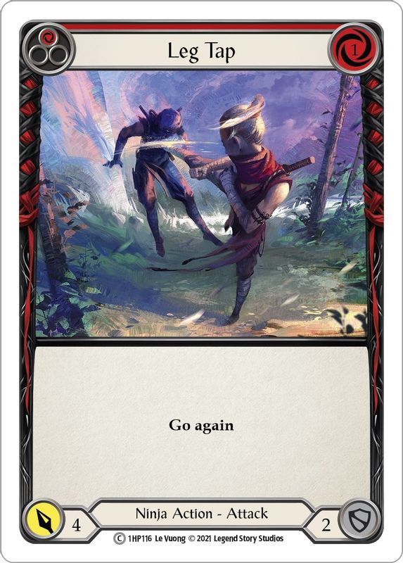 Leg Tap (Red) - 1HP116 - Common