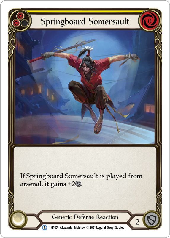 Springboard Somersault - 1HP374 - Rare