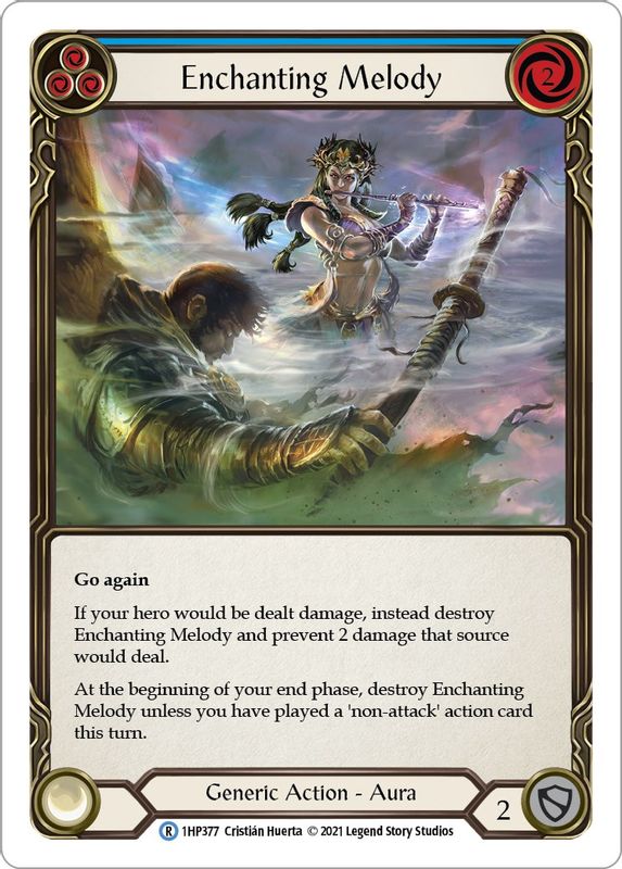 Enchanting Melody (Blue) - 1HP377 - Rare