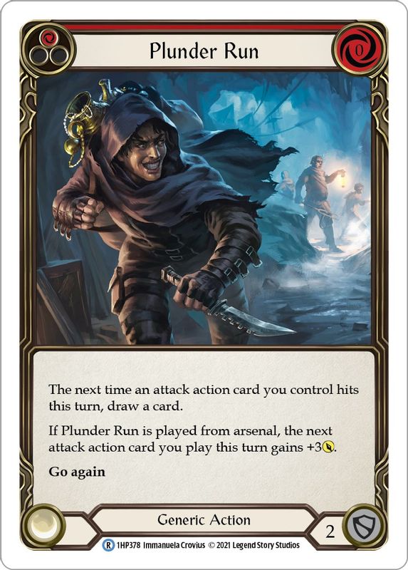 Plunder Run (Red) - 1HP378 - Rare