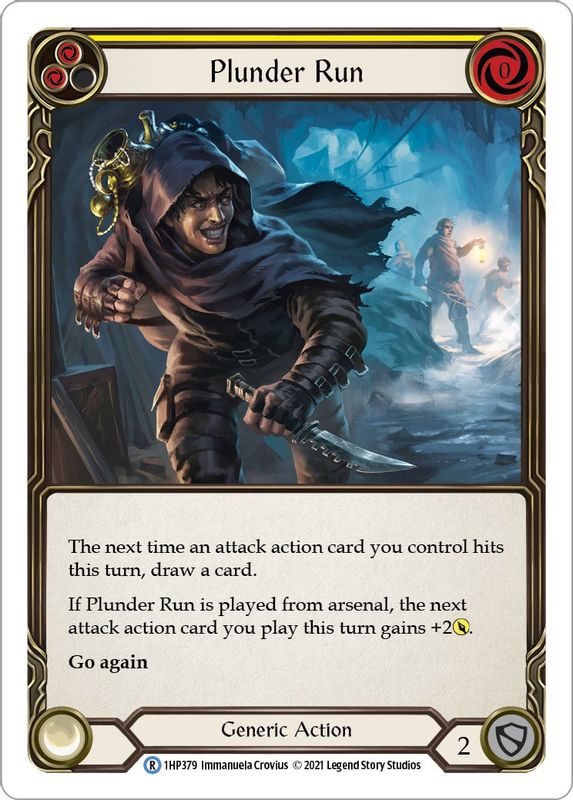 Plunder Run (Yellow) - 1HP379 - Rare
