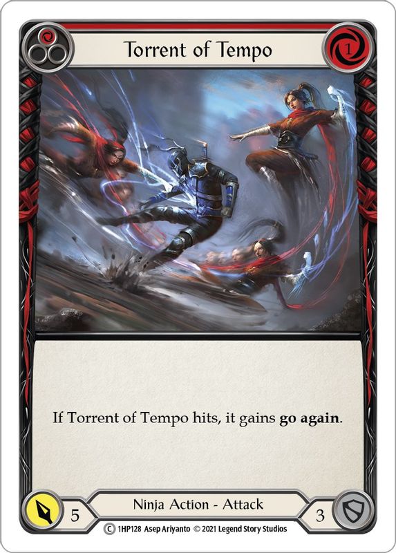 Torrent of Tempo (Red) - 1HP128 - Common