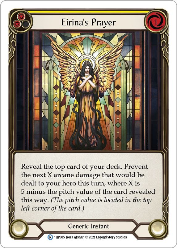 Eirina's Prayer (Yellow) - 1HP385 - Rare