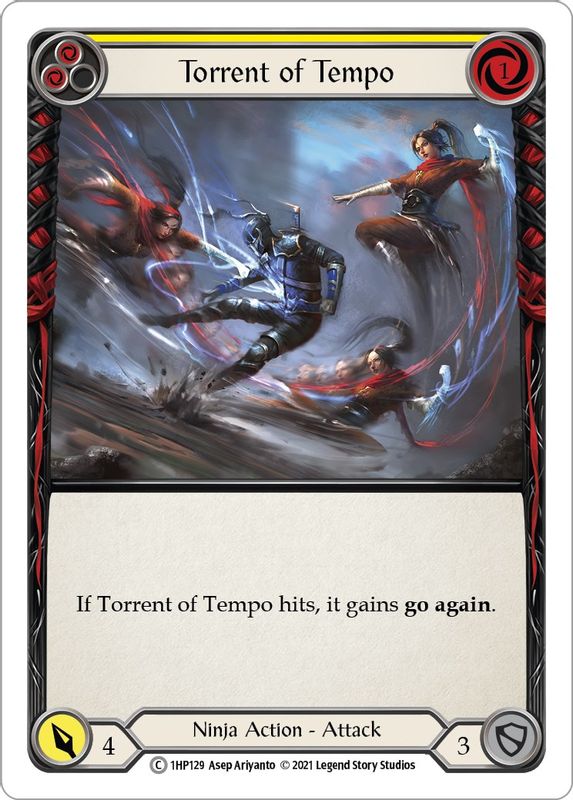 Torrent of Tempo (Yellow) - 1HP129 - Common
