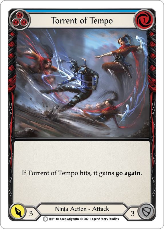 Torrent of Tempo (Blue) - 1HP130 - Common