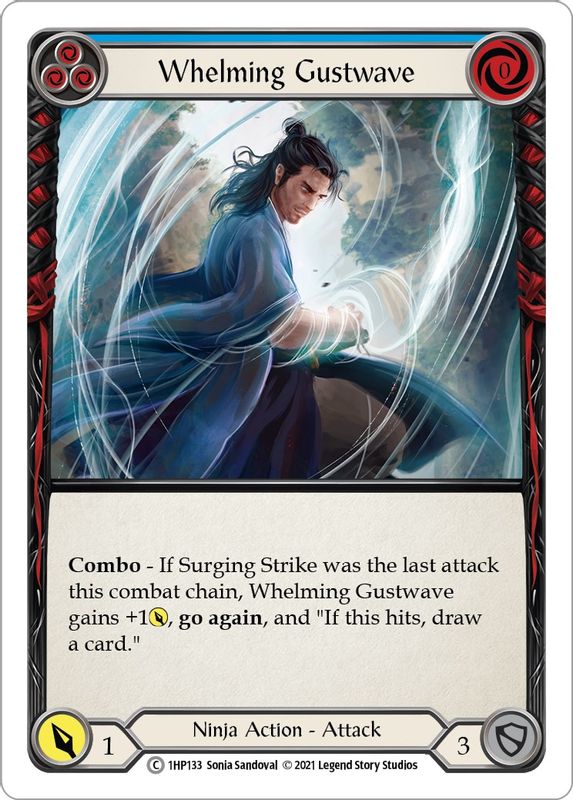 Whelming Gustwave (Blue) - 1HP133 - Common
