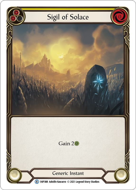 Sigil of Solace (Yellow) - 1HP388 - Rare