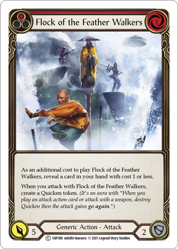 Flock of the Feather Walkers (Red) - 1HP390 - Common