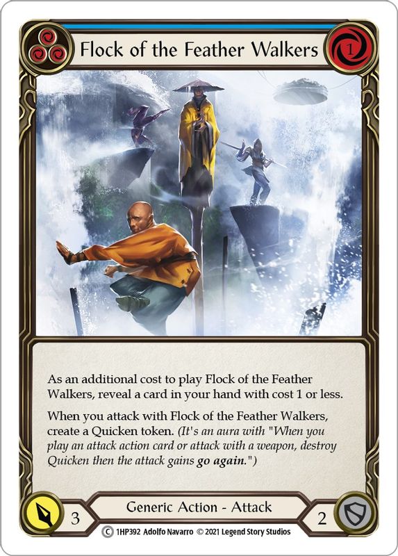 Flock of the Feather Walkers (Blue) - 1HP392 - Common