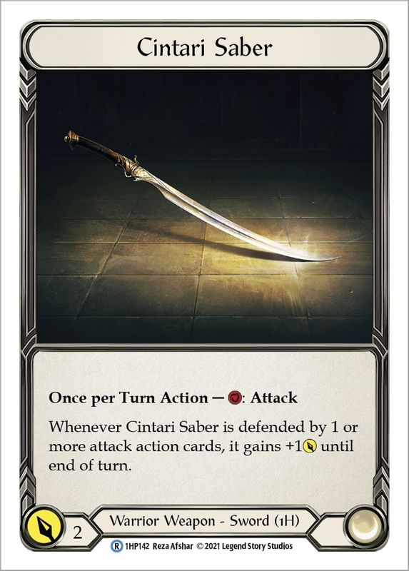 Cintari Saber (1HP142) - 1HP142 - Rare