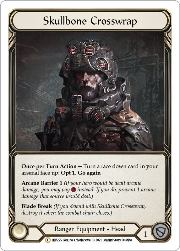 Skullbone Crosswrap - 1HP225 - Legendary