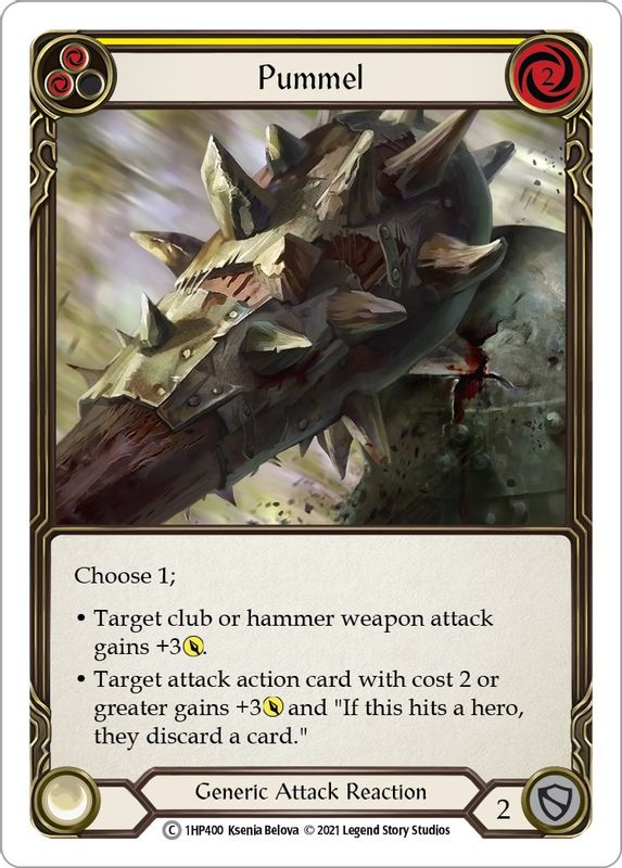 Pummel (Yellow) - 1HP400 - Common