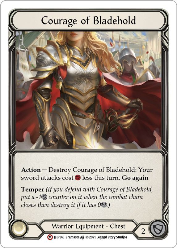 Courage of Bladehold - 1HP146 - Majestic