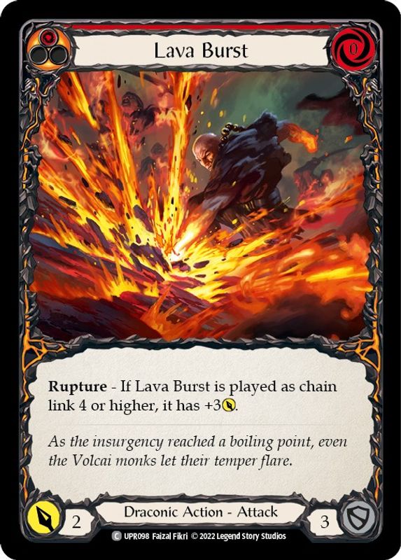 Lava Burst - UPR098 - Common