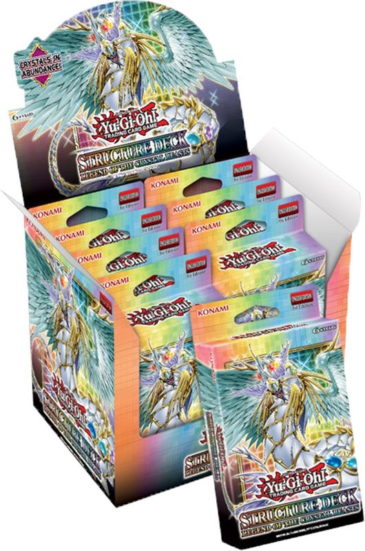 Legend of the Crystal Beasts Structure Deck Display