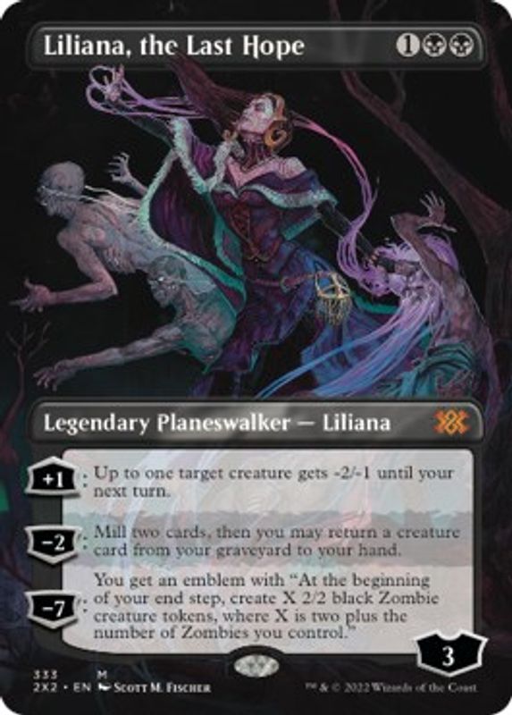 Liliana, the Last Hope (Borderless) - 333 - Mythic