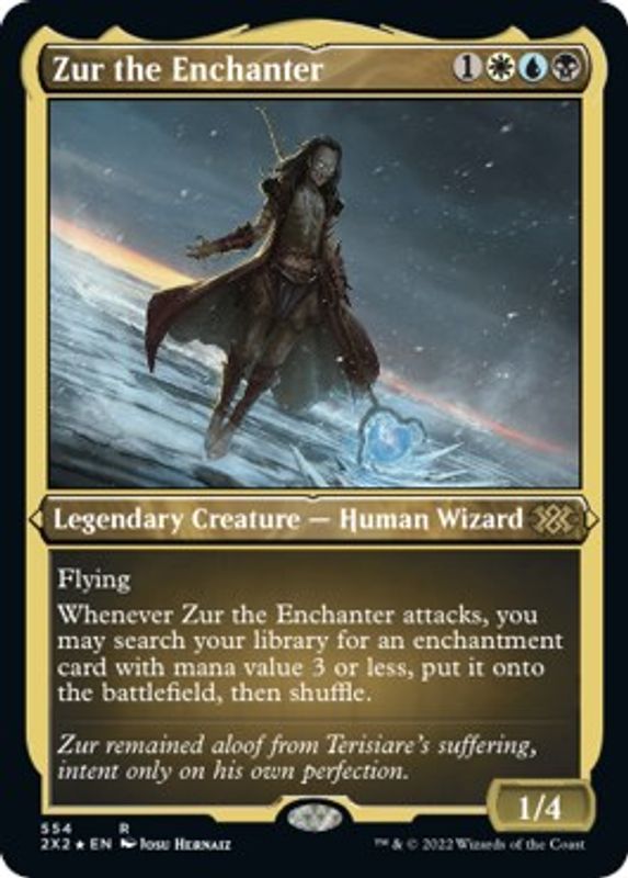 Zur the Enchanter (Foil Etched) - 554 - Rare