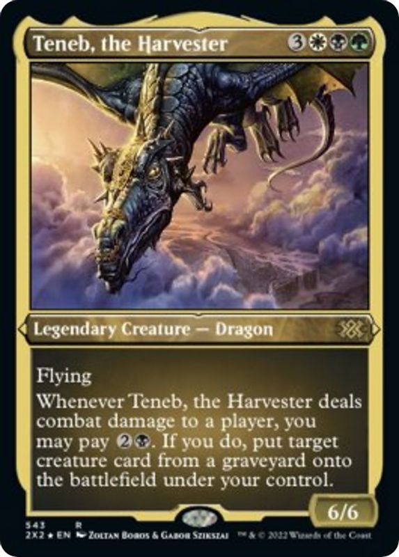 Teneb, the Harvester (Foil Etched) - 543 - Rare