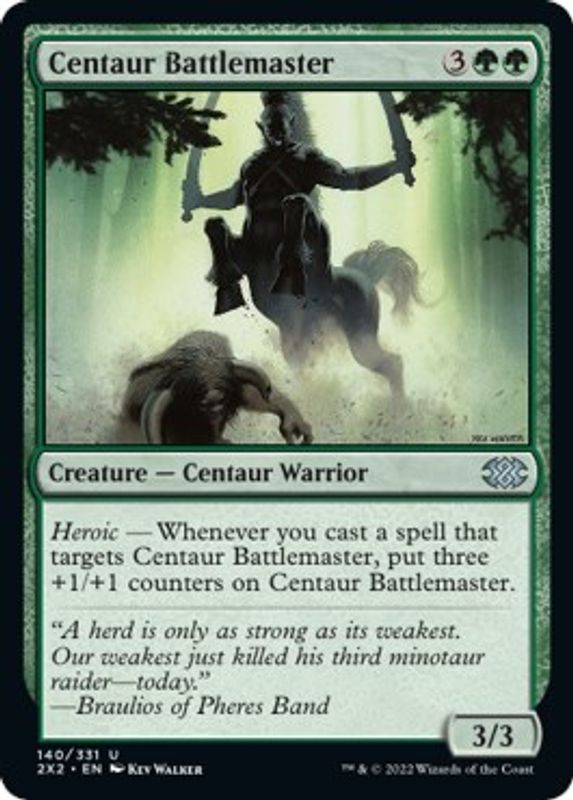 Centaur Battlemaster - 140 - Uncommon