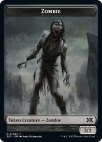 Zombie Token - 2X2 - 12