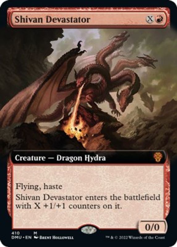 Shivan Devastator (Extended Art) - 410 - Mythic