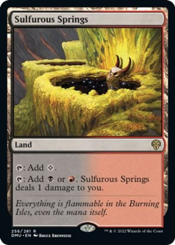 Sulfurous Springs - 256 - Rare