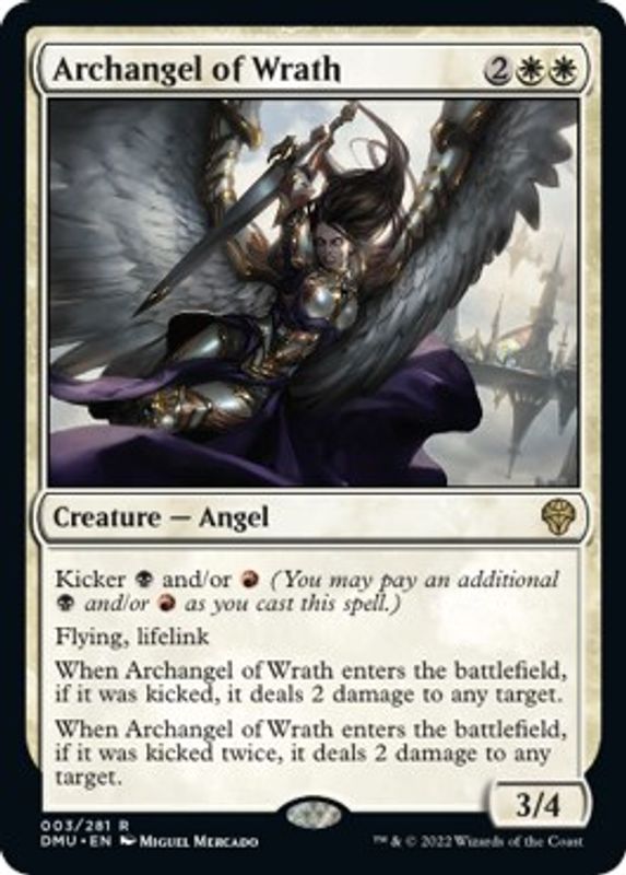Archangel of Wrath - 3 - Rare