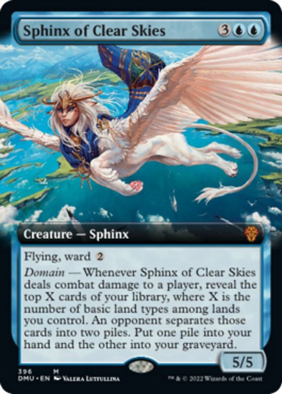 Sphinx of Clear Skies (Extended Art) - 396 - Mythic