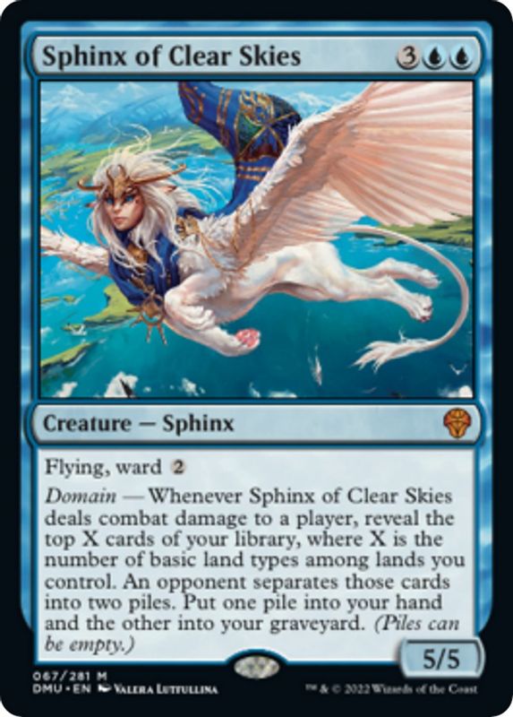 Sphinx of Clear Skies - 67 - Mythic