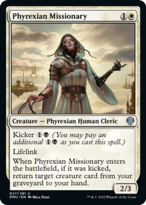 Phyrexian Missionary - 27 - Uncommon