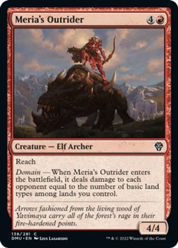 Meria's Outrider - 138 - Common