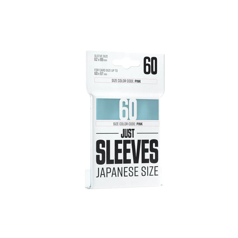 GAMEGENIC JUST SLEEVES JAPANESE SIZE 60CT