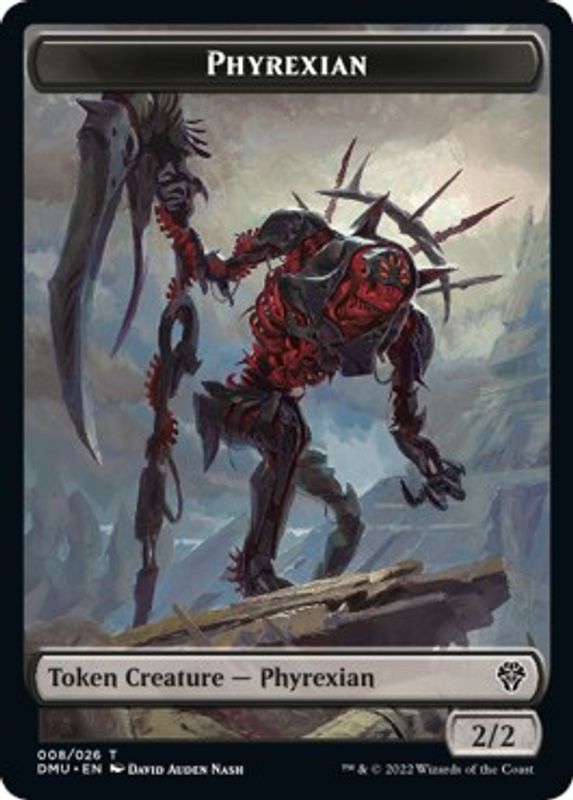 Phyrexian // Knight Double-sided Token - Token