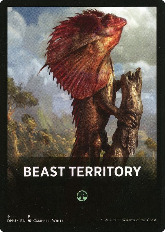 Beast Territory Theme Card - 9 - Token