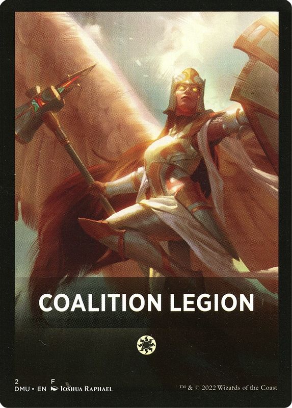 Coalition Legion Theme Card - 2 - Token