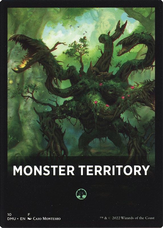 Monster Territory Theme Card - 10 - Token